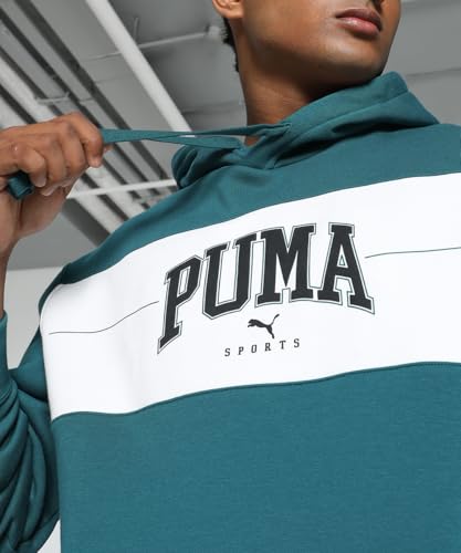 Image of Puma Men's Blend Cotton Hooded Neck Sweatshirt