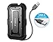 Price comparison product image ineo 2.5" Hard Disk Enclosure, Rugged Waterproof & Shockproof External Hard Drive Enclosure for 2.5 inch 9.5mm & 7mm SATA HDD SSD Caddy USB 3.0 [T2566II]