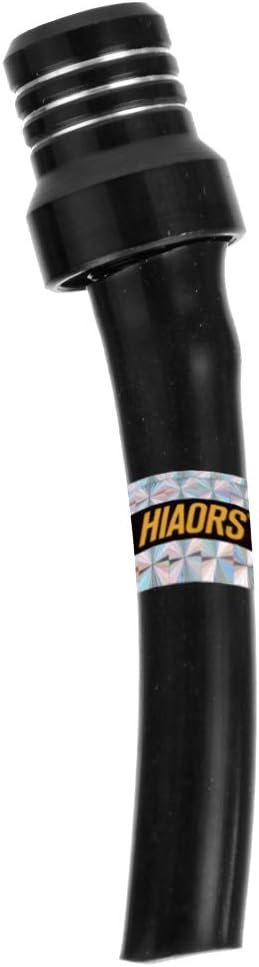 HIAORS Gas Fuel Cap Air Vent Hose Tube Tank Breather Valve Universal for 50cc 70cc 110cc 125cc ATV Quad SSR YCF KLX SDG XR CRF 70cc 50cc PW 80 KLX110 SDG SSR Dirt Pit Bike Black 1pcs