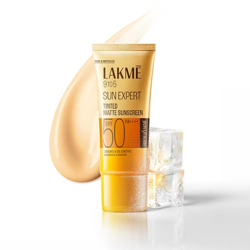 Image of Lakme Tinted Sunscreen SPF 50 PA++++ | Niacinamide | Even Tone | In-Vivo Tested | No White Cast | Blue Light Shield | 50 ml