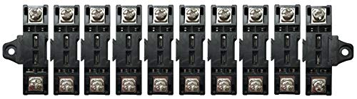 Stack-Able Add-On In-Line Fuse Holder Panel & Distribution Block For Ato/Atc & Atm/Min Blade Fuses - Automotive Marine Car Boat Rv (10) #TOP1