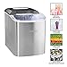 Igloo ICEB26SS 26-Pound Automatic Portable Countertop Ice Maker Machine, Stainless Steel