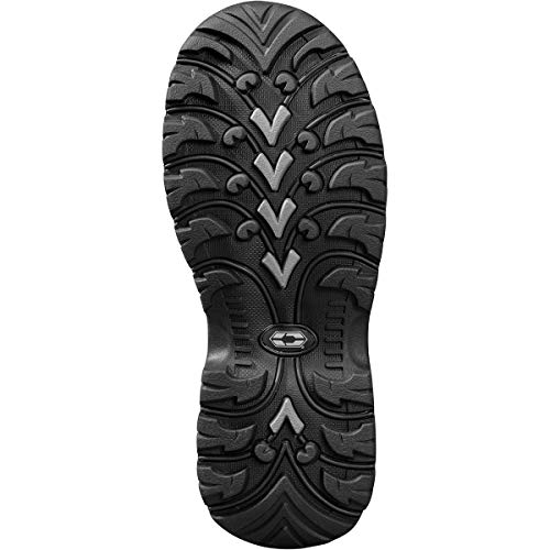 Castle X Bota feminina Charge Atop (cinza/preta - 38)