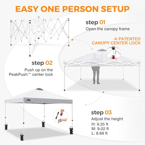 EAGLE PEAK 10x10 Pop Up Canopy