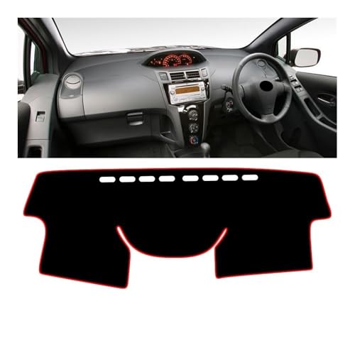 Tapis anti-dérapants couverture tableau bord voiture pare-soleil Toyota Yaris 06-11 RHD