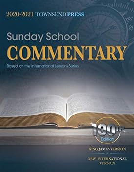 Paperback 2020-2021 Townsend Press: Sunday School Commentary Based on the International Lessons Series (100th Edition) (King James Version) Book