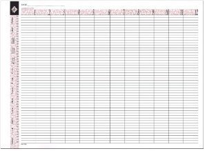 Agenda Loose Leaf Appointment Pages 12 Column