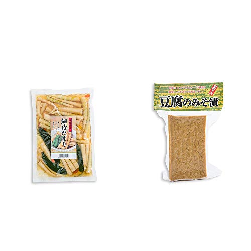 [2点セット] 青唐辛子 細竹たまり(330g)・日本のチーズ 豆腐のみそ漬(1個入)