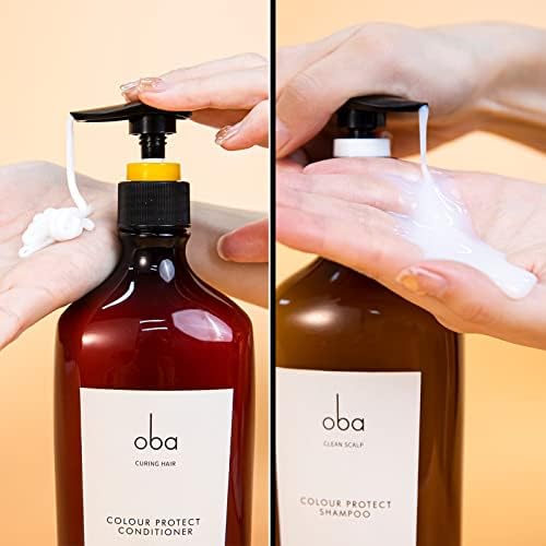 oba Perm Color Repair, Glycerin, Panthenol Shampoo and Conditioner Set (370)