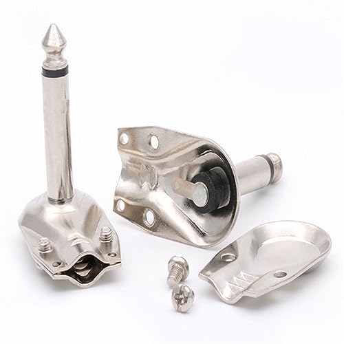 Jack 6,35mm mono en ángulo recto pack de 10 conectores macho de 2 polos para pedaleras 7