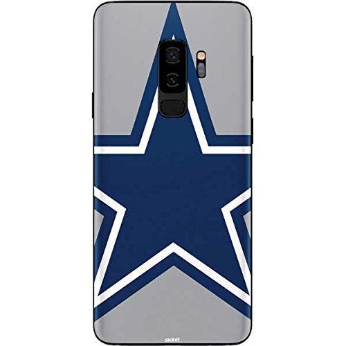 Skinit Decal Phone Skin Compatible with Galaxy S9 Plus - Officially Licensed NFL Dallas Cowboys Retro Logo Design