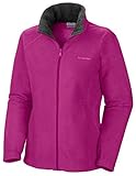Columbia Sportswear Dotswarm II - Chaqueta de Forro Polar con Cremallera Completa para Mujer, Mujer, Color Fucsia, tamaño Medium