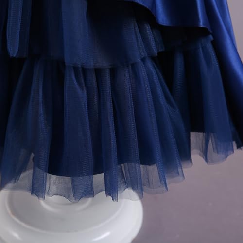 Flower Girl Dress Kids Princess Gown Lace Tulle Party Formal Pageant Wedding Dresses Bridesmaid Evening Prom Graduation3