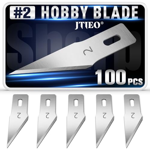 Jtieo #2 Exacto Klingen, 100 Stück