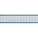 Brady WM-250-SC-PK, 113766 Cloth Solid Number Scored Wire Marker Card w/Legend: 250, 5 Packs of 25 pcs