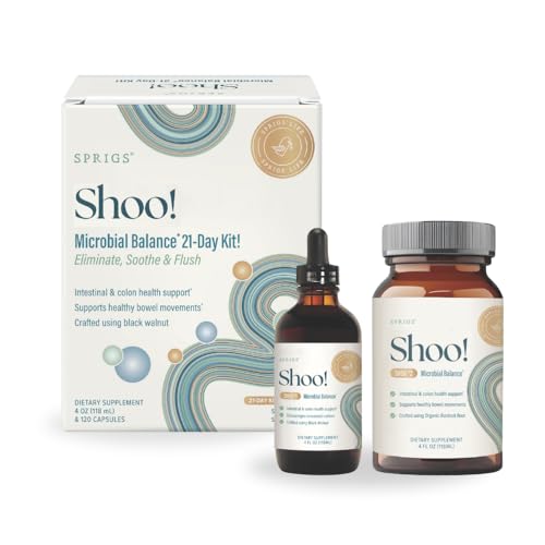 SPRIGS Adult Shoo Microbial Balance - Two-Part System Microbial Cleanse