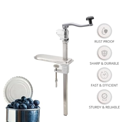 Abrelatas de banco de acero inoxidable para cocina comercial 5