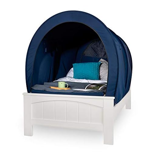 Snuggy Toldo de Cama para privacidad– Tienda de campaña portátil para Interiores