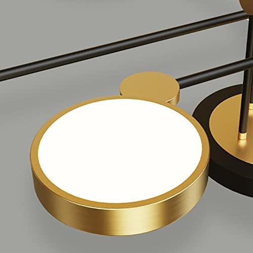 Plafond géométrique nordique à LED pour lustres de chambre - 4