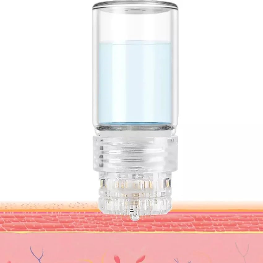 Miniatura 3 de Hydra Needle 20 Herramientas aplicadoras de suero de titanio reutilizables