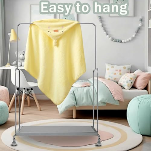 Image of Baby Hooded Towels,31 x 31 in Infant Super Soft Baby Bath Towels with Hood for Toddlers1-3,Highly Absorbent Viscose Hooded Towel for Boys, Girls, Newborn Essentials