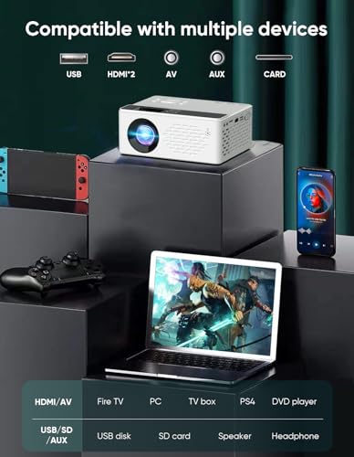 TMY V68 Native 1080P Projector の商品画像 6