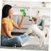 Yardwe Dog Snack Launcher Interactive Treat Shooter for Dogs and Cats Easy to Load Spring-Loaded Catapult for Fun Training and Feeding Green