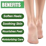 Urea Heel Balm Stick for Feet and Hands,3Pcs Moisturizing Heel Balm for Dry Cracked Feet, Hydrating Stick for Foot & Hands, For Women & Men, Travel Size(Peach, Urea and Honey) - Image 3