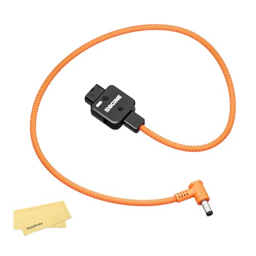 ZGCINE D-Tap a CC de 5.5x2.5mm Cable de alimentación para monitores Amaran 60ds 60xs Atomos Ninja V, Monitor Feelworld y Luces LED Hollyland Mars con Entrada de CC