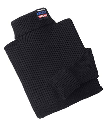 TOHD Big Boys Sweater Children's Long-Sleeved Turtleneck Pullover Sweater