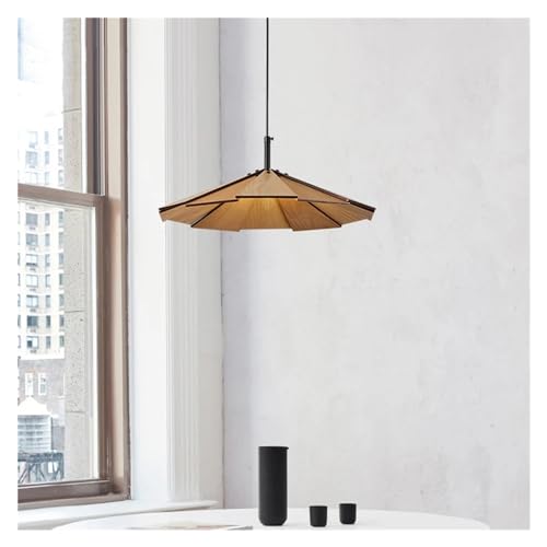 Lampe suspendue LED noire scandinave pour éclairage de restaurant et bureau
