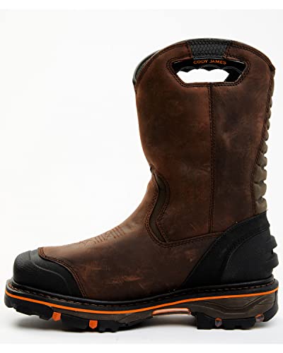 Cody James Men's Waterproof Met Guard Western Work Boot Composite Toe - Bcjcwrpw583