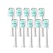 Produktbild Aufsteckbürsten Kompatibel mit Philips Sonicare Zahnbürstenaufsatz,10er Ersatzbürsten passend für DiamondClean,ProtectiveClean,HealthyWhite C2 C3 W2&MEHR