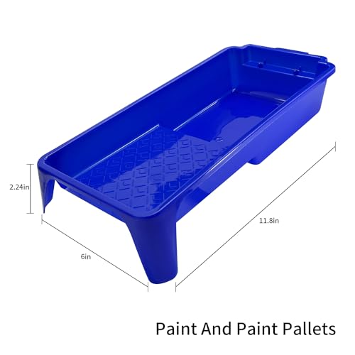 GOLADA 4 inch 16PCS Paint Roller Cover Set,Wall Painting Roller Naps for Professional or Home Owners with All Paints and Stains for House or Commercial Use.