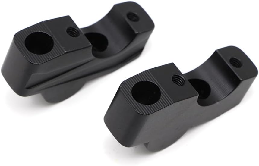 Dreamseek 2Pcs Handlebar Risers Backward Clamp for Honda CB650R CB1000R 2018-2024 Move Back Motorcycle Handle Bar Clamp Mount Adapter