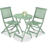 Best Choice Products Acacia Wood Bistro Set