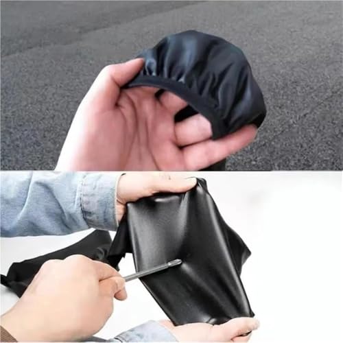 Funda para asiento de motocicleta cojín cuero PU transpirable protector solar universal 5