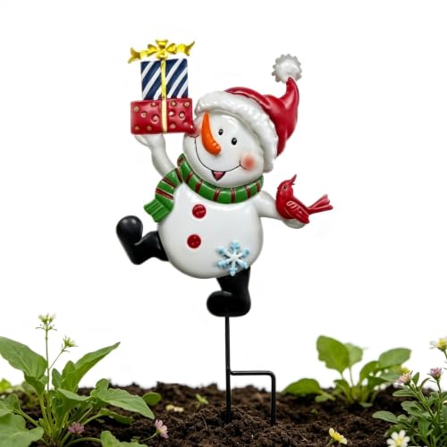 Estacas navideñas de patio para iluminar de ilusión el sendero de entrada 2