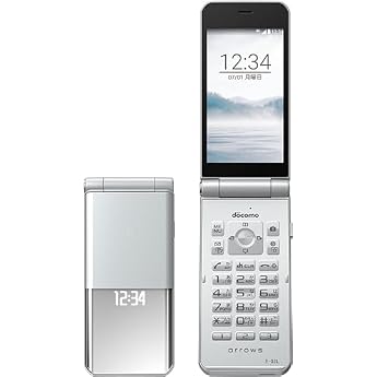 Refurbished Product] Fujitsu FCNT arrows Flip Phone F-03L Release Period: Summer 2019 Model Screen Size: 3.4 inches Shape: Fl