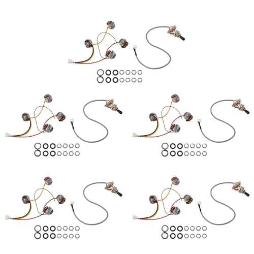 Wsikan 5X Lp�G���L�M�^�[�̃s�b�N�A�b�v��H���C���n�[�l�X�A2T2V 500K�|�b�g�A3�E�F�C�̃X�C�b�`�A �X�^�C���̃M�^�[�p