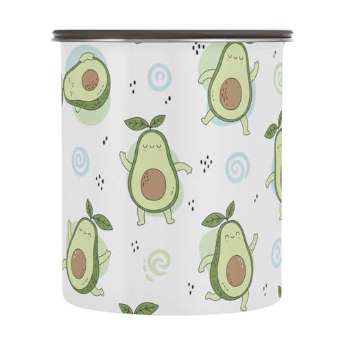 Envase Hermético de Acero Inoxidable para Café 900ML