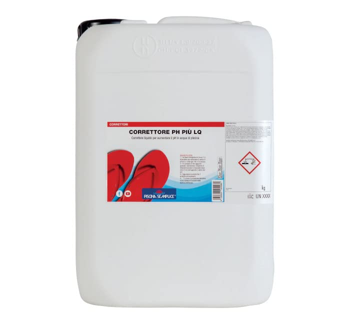 Lapi - 25 kg Correttore Di Ph più Liquido. Per Alzare Valori Di Ph Troppo bassi. Utilizzabile Anche Con Pompette Dosatrici. prodotto in Italia da azienda certificata