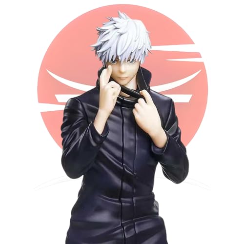 Image of Gojo Action Figure JJK Gojo Satoru Action Figurines Infinite Void Anime Action Figure 20CM Figure GOJO JJK Anime Gifts,Office Table, Study Table