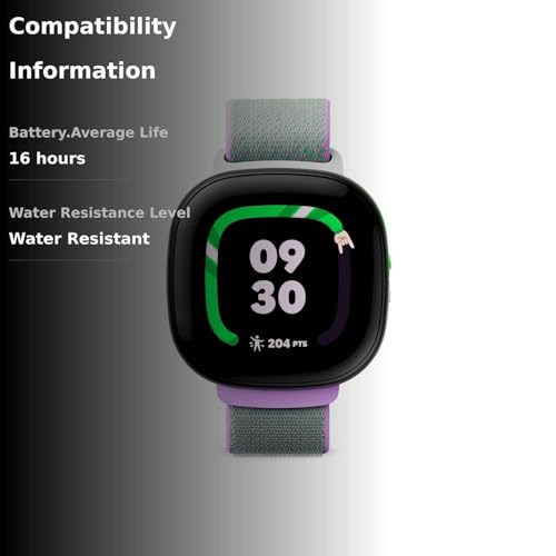 Fitbit Google Ace LTE - Kids Smartwatch with Call, Message, GPS, and Activity-Based Games, Ace Pass Data Plan Required - Spicy - Moovin - Image 5