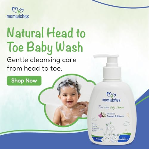 Image of Soft & Gentle Baby Shampoo | Tear-Free Hair Wash & Scalp Cleanser for Newborns & Kids | Toxin, Sulphate & Paraben Free | 200ml