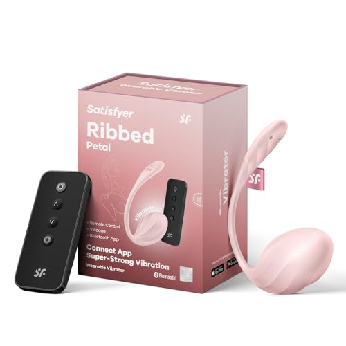 Satisfyer Ribbed Petal | Vibromasseur G-Spot Avec Appli Connect