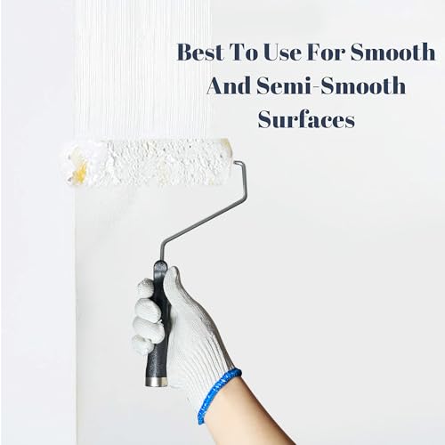 Paint Roller Tool Kit,Wall Painting Roller Naps for Professional or Home Owners with All Paints and Stains for House or Commercial Use - Thumbnail 2