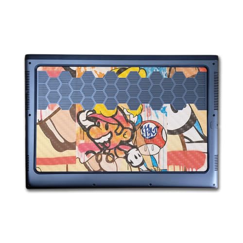 Image of Carbon Fiber Laptop Skin Compatible with Alienware M16 R2 (2024) - I Cant See - Premium 3M Vinyl Protective Wrap Decal Cover - Easy to Apply | Crafted in The USA by MightySkins