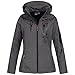 Produktbild Geographical Norway Damen Softshell-Jacke Truffe mit Kapuze Dark Grey L