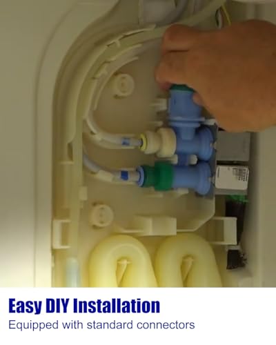 Image of W10853654 Refrigerator Water Inlet Valve Replacement Fits for Whirlpool Maytag KitchenAid Refrigerator, Replace 2188778 2188924 2155062 PS11731255